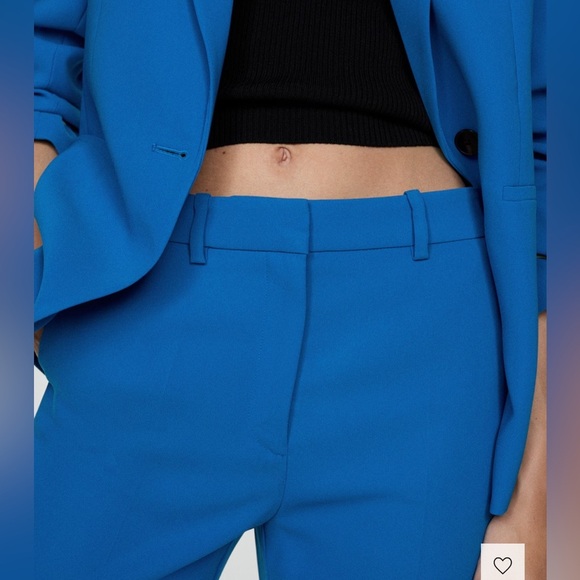 LIKE NEW Mango Vibrant Blue Pants - Picture 6 of 15